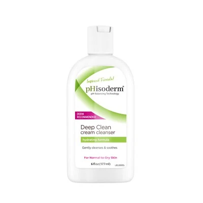 Phisoderm Anti-Blemish Lotion Gel Deep Clean Cleanser Soothing Formula 6 oz - Image 1 of 2