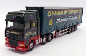 Corgi 1/50 Scale CC13225 - DAF XF Super Space Cab Curtainside - Chamberlain - Picture 1 of 4