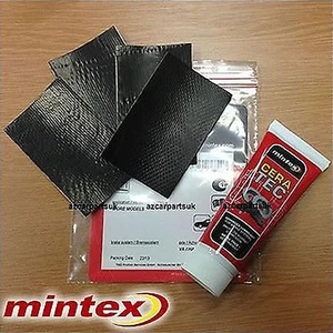 MINTEX CERATEC LUBRICANT GREASE AND 4 ADHESIVE ANTI SQUEAL BRAKE PAD SHIMS SHIM - Picture 1 of 1