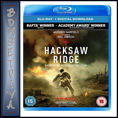 HACKSAW RIDGE -  Andrew Garfield & Sam Worthington **BRAND NEW BLU-RAY*** Foto 1 de 2