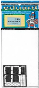 Eduard F-14 Tomcat Photo Etch F.O.D. 1/48 433, For Hasegawa Kit ST - Picture 1 of 1