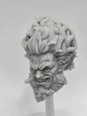 3D-печать ГОЛОВА СИГАРЫ BOUNTY HUNTER LOBO 6 дюймов 1:12 GI Joe классифицированная/Легенда Marvel - Изображение 1 из 2