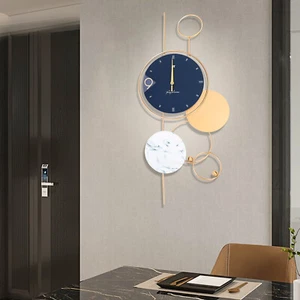 Orologio da parete moderno design squisito ed elegante movimento incorporato secondi spazzati - Foto 1 di 1