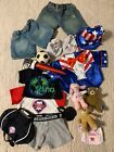 Huge Lot of Build A Bear Clothes & Accessories Mini Bears