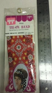 Vintage Headband / Neckband / Tie-On Scarf! Unique old hard to find retro Item! - Picture 1 of 3