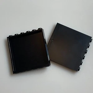 2 pro Set NEU LEGO schwarz WANDELEMENT 1x6x5 (59349/4513539) - Bild 1 von 3