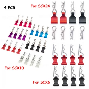 1/6 1/10 1/24 RC Car TRX4 SCX10 Fix Pins R Buckles RC Car Parts Shell Body Clips - Picture 1 of 26
