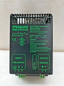 MURR ELEKTRONIK MPS3-230/24 SWITCH MODE POWER SUPPLY 87760 - Picture 1 of 8