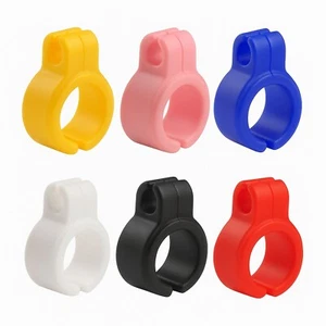 Joint Halter aus Silikon - Zocken Rauchen Zigarettenfingerhalter Ring Halter Män - Bild 1 von 7