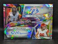 2023 Leaf Metal Draft Football Autos! All Numbered. You Pick!