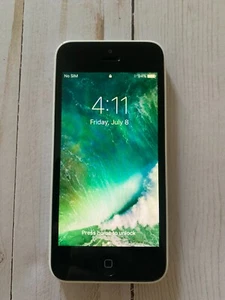 Apple iPhone 5c - 8GB - White (Unlocked) A1532 (CDMA GSM) - Picture 1 of 7