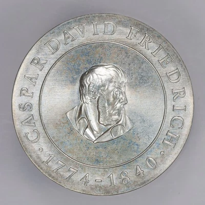 1974 Germany 200th Anniversary Birth of Caspar David Friedrich Silver 10 Marks - Image 1 of 2