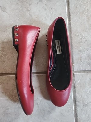 Balenciaga Women's Studded Round Toe Ballet Flats Size 35 (5 US) - Image 1 of 4