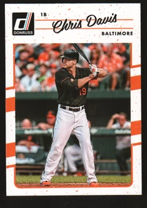 2017 Donruss Baseball  #55 - Chris Davis - Baltimore Orioles  17-1339 - Picture 1 of 2