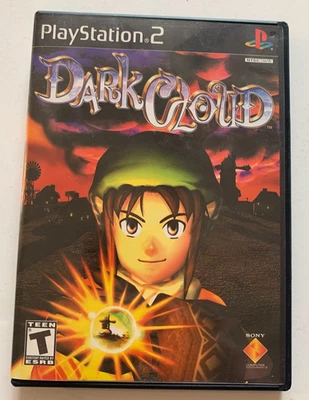 PlayStation 2 (PS2) - Dark Cloud - 2001 - Black Label with Manual - Image 1 of 4
