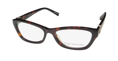 NEW JONES NEW YORK J226 PETITE EYEGLASS FRAME TORTOISE TORTOISE PLASTIC WOMENS - Image 1 of 4