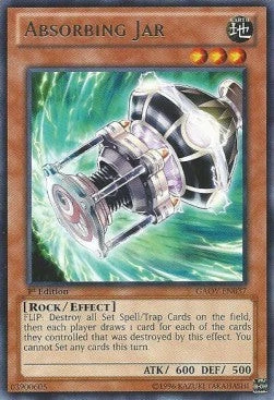 YuGiOh Absorbing Jar GAOV-EN037 Rare Englisch NM unl. - Bild 1 von 2