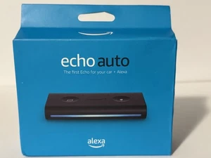 Amazon Echo Auto Manos Libres Vehículo Inteligente Coche Altavoz Asistente Alexa Nuevo Sellado - Imagen 1 de 5