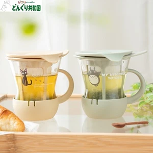 Tazza da tè Donguri Kyowakoku una tazza vetro resistente al calore Totoro e Kiki GIAPPONE NUOVA - Foto 1 di 60