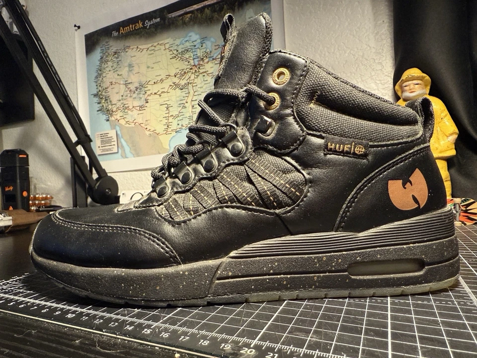 Botas DS HUF X Wu-Tang Clan HR-1 - 36 Cámaras 20 Aniversario Talla 8 Zapatos Foto 1 de 4