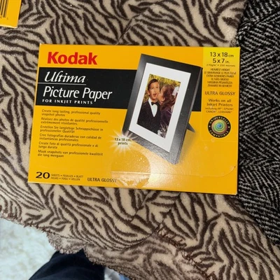 Kodak Premium Photo Paper Sheets 240g/m 4x6 10x15 A5 High Gloss Brand New x20 - Image 1 of 2