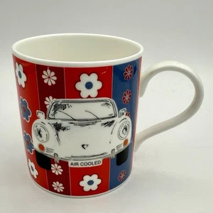 Porsche Air Cooled Fine Bone China Classic Roy Kirkham England 2011 Mug Cup - Picture 1 of 6