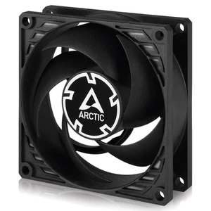 ARCTIC P8 80mm PC obudowa wentylator zoptymalizowany pod kątem ciśnienia statycznego czarny - Zdjęcie 1 z 6