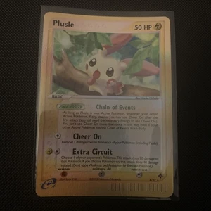 2003 Pokemon EX Dragon Plusle Reverse Holo #8/97 (rare) - Bild 1 von 7