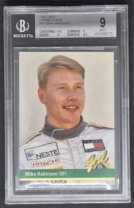 1992 Grid Formula One Mika Hakkinen BGS 9 #45 Lotus - Picture 1 of 2