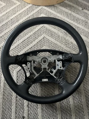 2003-2009 TOYOTA 4RUNNER VINYL STEERING WHEEL BLACK CRUISE ONLY USED OEM! Foto 1 de 4