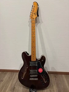 Guitarra Eléctrica Squier Classic Vibe Starcaster Nogal 2 Pastillas Escala 25 5 - Imagen 1 de 7