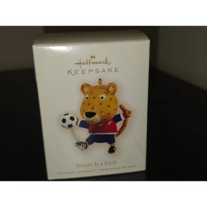Hallmark Keepsake Ornament Soccer Is A Kick 2009 Christmas NEW - Picture 1 of 3
