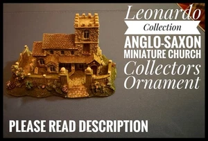 Leonardo Collection Anglo-Saxon Miniature Church Collectors Ornament SOLD USED - Picture 1 of 24