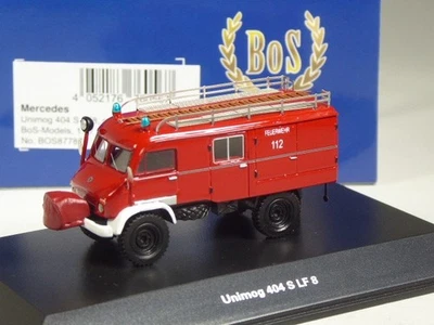 (KI-06-41) BOS Unimog 404 S Feuerwehr LF8 in 1:87 in OVP - Bild 1 von 2