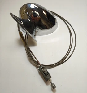 1970 Dodge Plymouth Cuda Challenger Left Outside Door Remote Mirror 3508987 NOS - Picture 1 of 6