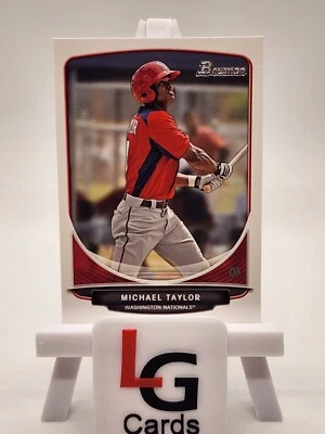 Michael Taylor 2013 Bowman Prospects #BP47 Washington Nationals - Image 1 of 2