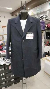 CAPPOTTO LORD'S Misto Cashemere Uomo Man Blu  VINTAGE tg50  MON1400LZ - Picture 1 of 7