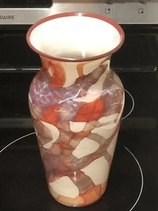 Wild fire Glass Company Glass Vase - Picture 1 of 4