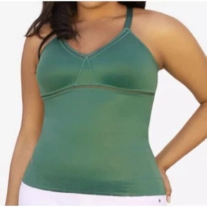 Ruby Ribbon Siren Cami Shapewear Level 4 Support Palm Leaf Green Size 36 #1906 - Picture 1 of 9