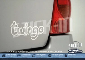 Autocollant Stickers Renault Twingo 1 Phase 4 (10.2004 à 2012) Coffre Rear Boot - Imagen 1 de 7