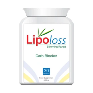 LIPOLOSS CARB BLOCKER PILLS TABLET SLIM BIKINI BODY STARCH BLOCKER - Picture 1 of 1
