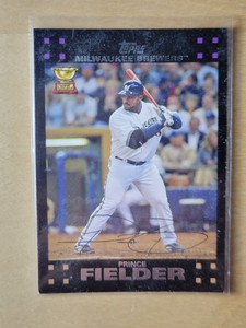 2007 Topps Prince Fielder #139 Milwaukee Brewers