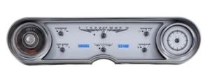 Dakota Digital 65 66 Cadillac Car Analog Gauges Kit Silver Blue VHX-65C-CAD-S-B - Picture 1 of 6