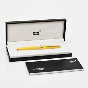 Montblanc Generation Yellow GT Rollerball Pen with Box from japan NEW