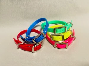 Ferret Biothane® Collars 9mm 5 Pack (mk3 ferret finder replacement collars) - Picture 1 of 9