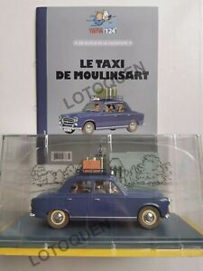 Tintin voiture 1/24 N° 37 le taxi de Moulinsart "bijoux de la Castafiore" NEUF