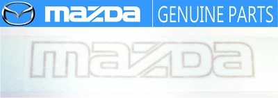MAZDA подлинный OEM Miata MX-5 этикетка стикер JDM RX-7 FC3S FD3S - Изображение 1 из 2
