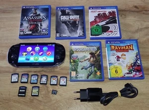 Sony PSVITA + 8 Spiele Playstation PS Vita OLED 3G WiFi Uncharted Call of Duty ! - Bild 1 von 11