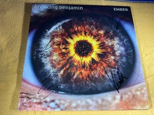 T5-94 BREAKING BENJAMIN Ember - AUTOGRAPHED X5 - 2018 - D002823001 - RECORD ROCK - Imagen 1 de 17