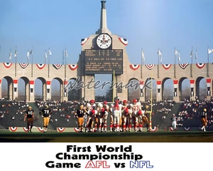 1967 NFL Super Bowl I Kansas City Chiefs vs Green Bay Packers 8 X 10 Photo Pic - Picture 1 of 1